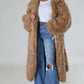 Blush Snowfall Fur Winter Heavy Jacket