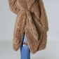 Blush Snowfall Fur Winter Heavy Jacket