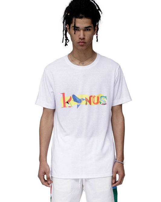 Konus Men's  Graphic Tee in White