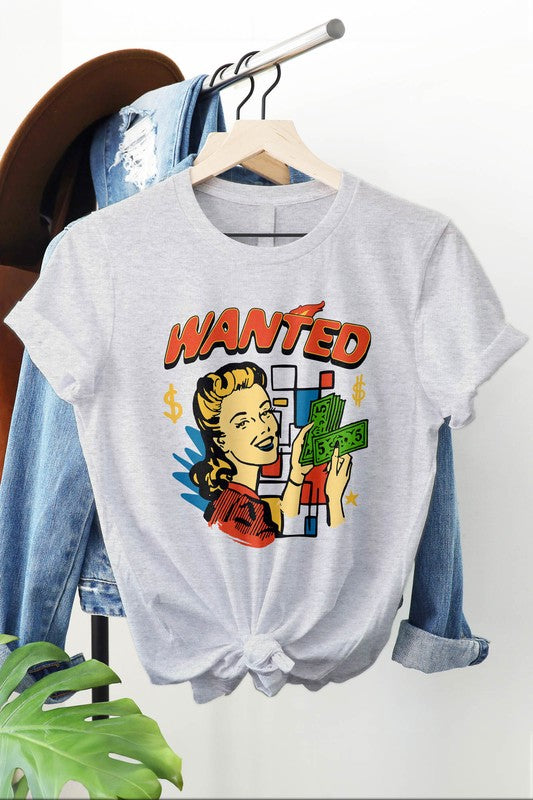 “Wanted” Graphic Tee