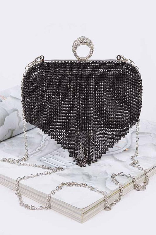 “Drizzled” Clutch Bag
