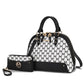 “Frida” Satchel Bag With Wallet