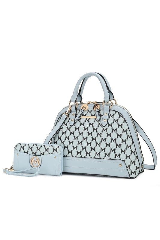 “Frida” Satchel Bag With Wallet