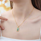Tarrot Card Natural Stone Necklace