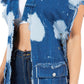 “Strict Program” Denim Vest