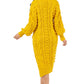 “Cold Shoulder” Sweater Dress