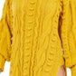 “Cold Shoulder” Sweater Dress