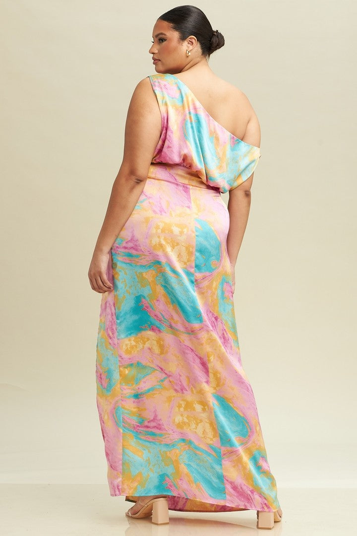 Aura Off Shoulder Maxi Dress