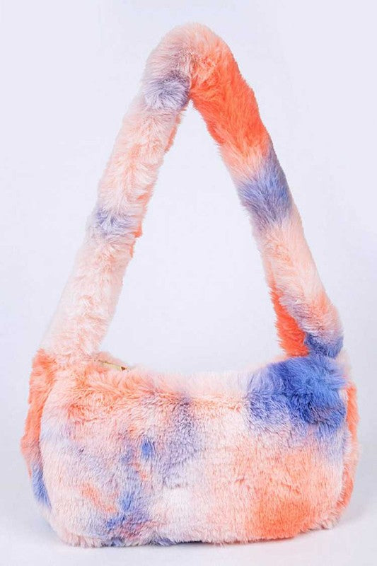 “Fluff & Puffs” Plush Shoudler Bag