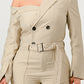 Savannah Elegance Trench Jumpsuit