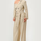 Savannah Elegance Trench Jumpsuit