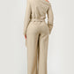 Savannah Elegance Trench Jumpsuit