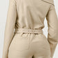 Savannah Elegance Trench Jumpsuit