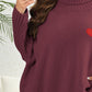 Turtle Neck Long Sleeve Sweater