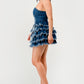 “Princess of Denim” Tiered Ruffle Dress