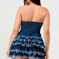 “Princess of Denim” Tiered Ruffle Dress