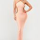 Peaches and Cream Infinity Gown Bandage dress