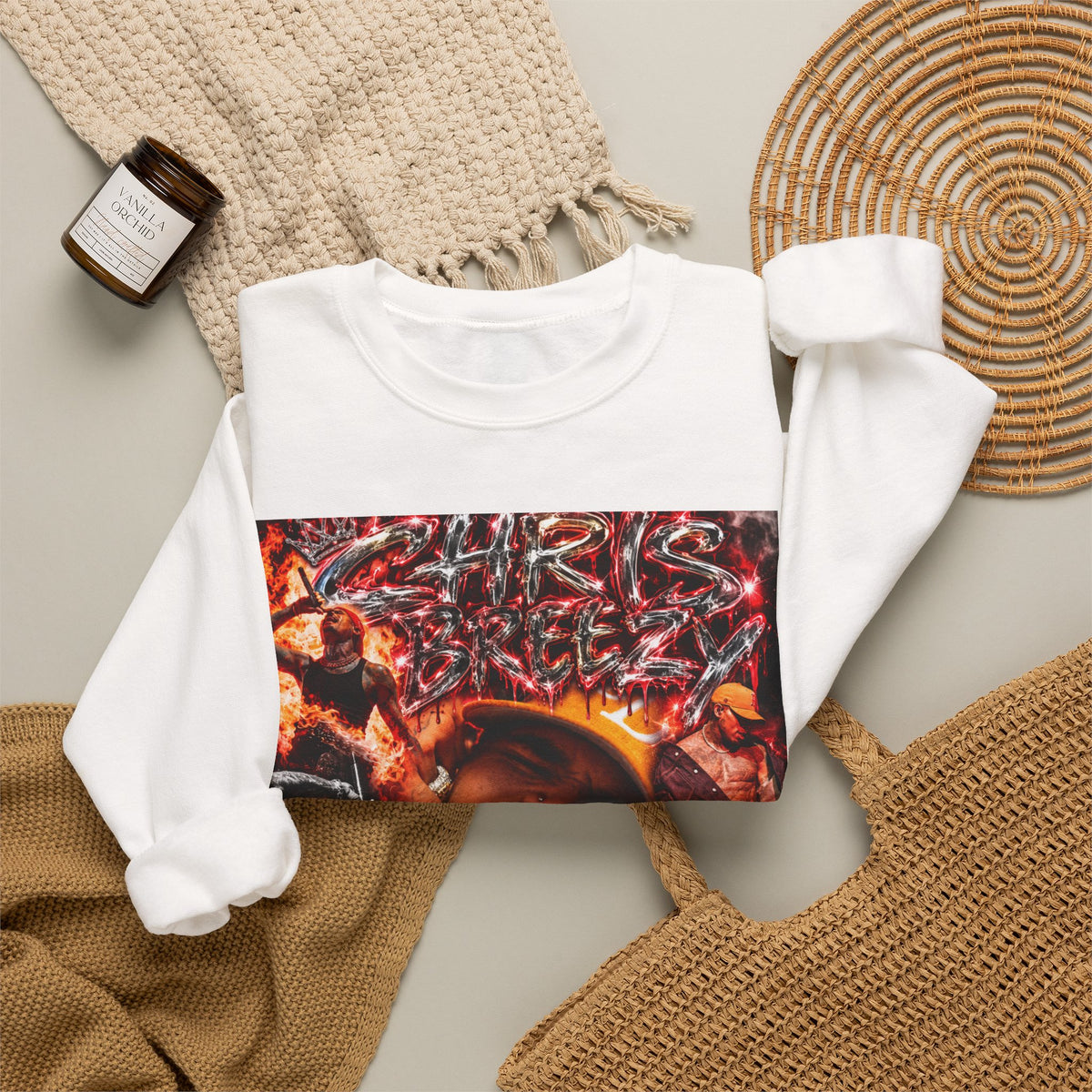 “Chris Breezy” Crewneck Sweatshirt