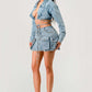 Denim Desire Crop Jacket