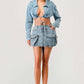 Denim Desire Crop Jacket