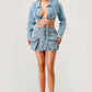Denim Desire Crop Jacket