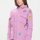 “Girl Scoutz” Button Down Top