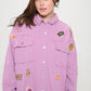 “Girl Scoutz” Button Down Top