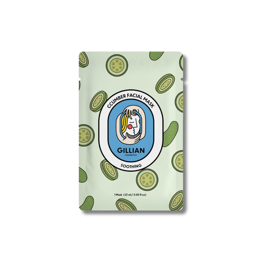 Gillian Cosmetics Cucumber (Soothing) Sheet Mask