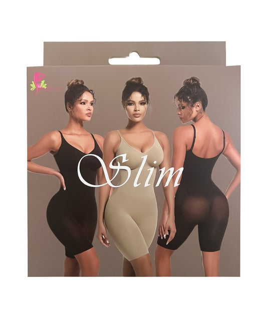 Seamless Shaper Bodysuit (Mid Thigh)