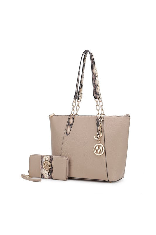 “Ximena” Tote Bag with Wallet