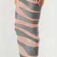 Metallic Bandage Mesh Insert Dress