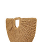 “Hidden Treasure” Straw Tote Bag