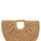 “Hidden Treasure” Straw Tote Bag