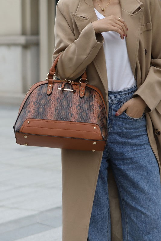 “Frida” Satchel Bag and Wallet