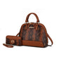 “Frida” Satchel Bag and Wallet
