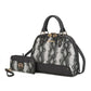 “Frida” Satchel Bag and Wallet