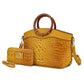 “Phoebe” Tote with Wristlet Wallet Bag