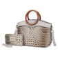“Phoebe” Tote with Wristlet Wallet Bag