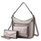 “Clara” Shoulder Bag with Wristlet Wallet