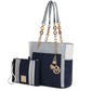 “Rochelle” Tote with Wristlet
