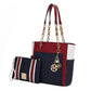 “Rochelle” Tote with Wristlet