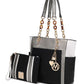 “Rochelle” Tote with Wristlet