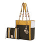 “Rochelle” Tote with Wristlet