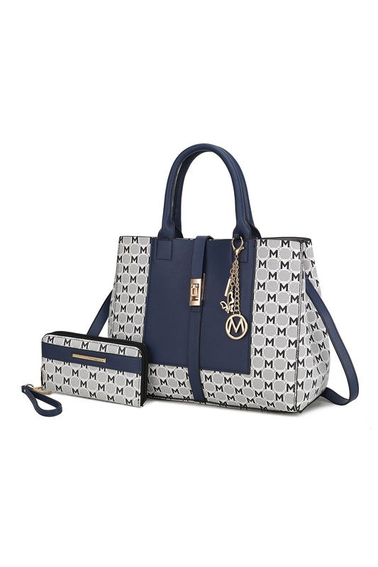 “Yuliana” Satchel with Wallet