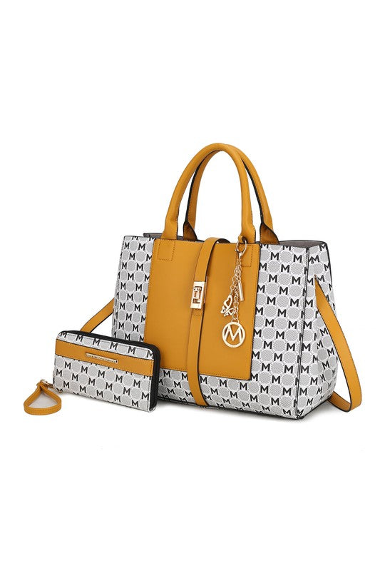 “Yuliana” Satchel with Wallet