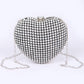 “Luxe Baddie” Heart Shape Clutch