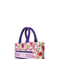 “AMOUR” Flower Small Tote Bag