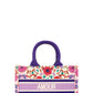 “AMOUR” Flower Small Tote Bag