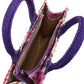 “AMOUR” Flower Small Tote Bag
