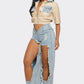 Cochella Reinvented Classic Two-Piece Denim Ensemble